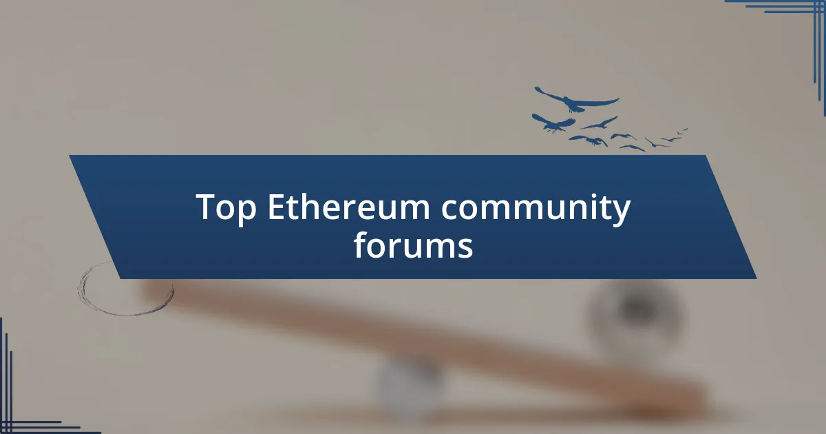 Staying updated with Ethereum news